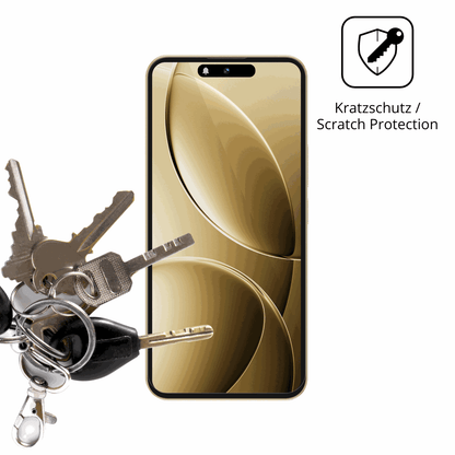 Schutz gegen Kratzer auf dem oukitelp1 pro Glas durch Schlüssel oder Ähnliches