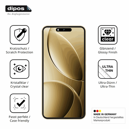 Displayschutz hergestellt in Deutschland, höchste Qualität made in Germany