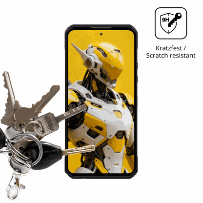 dipos Displayschutz für OUKITEL WP60 5G, transparente Oberfläche, perfekte Passform auch für die Rundungen