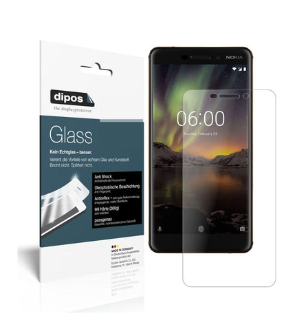 1x 9H Schutzfolie matt für Nokia 6 (2018) Panzerfolie