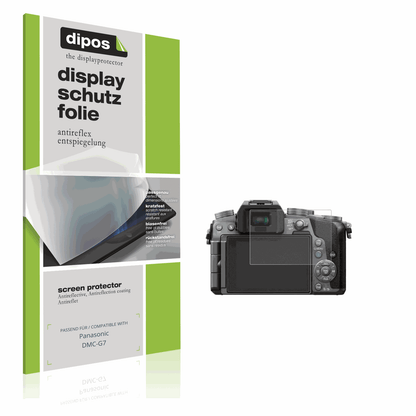 4x Schutzfolie matt für Panasonic DMC-G7 Display-Schutzfolie