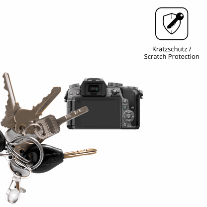 4x Schutzfolie matt für Panasonic DMC-G7 Display-Schutzfolie