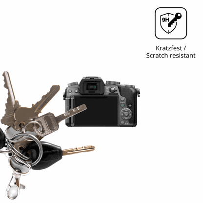 2x 9H Schutzfolie für Panasonic DMC-G7 Panzerfolie