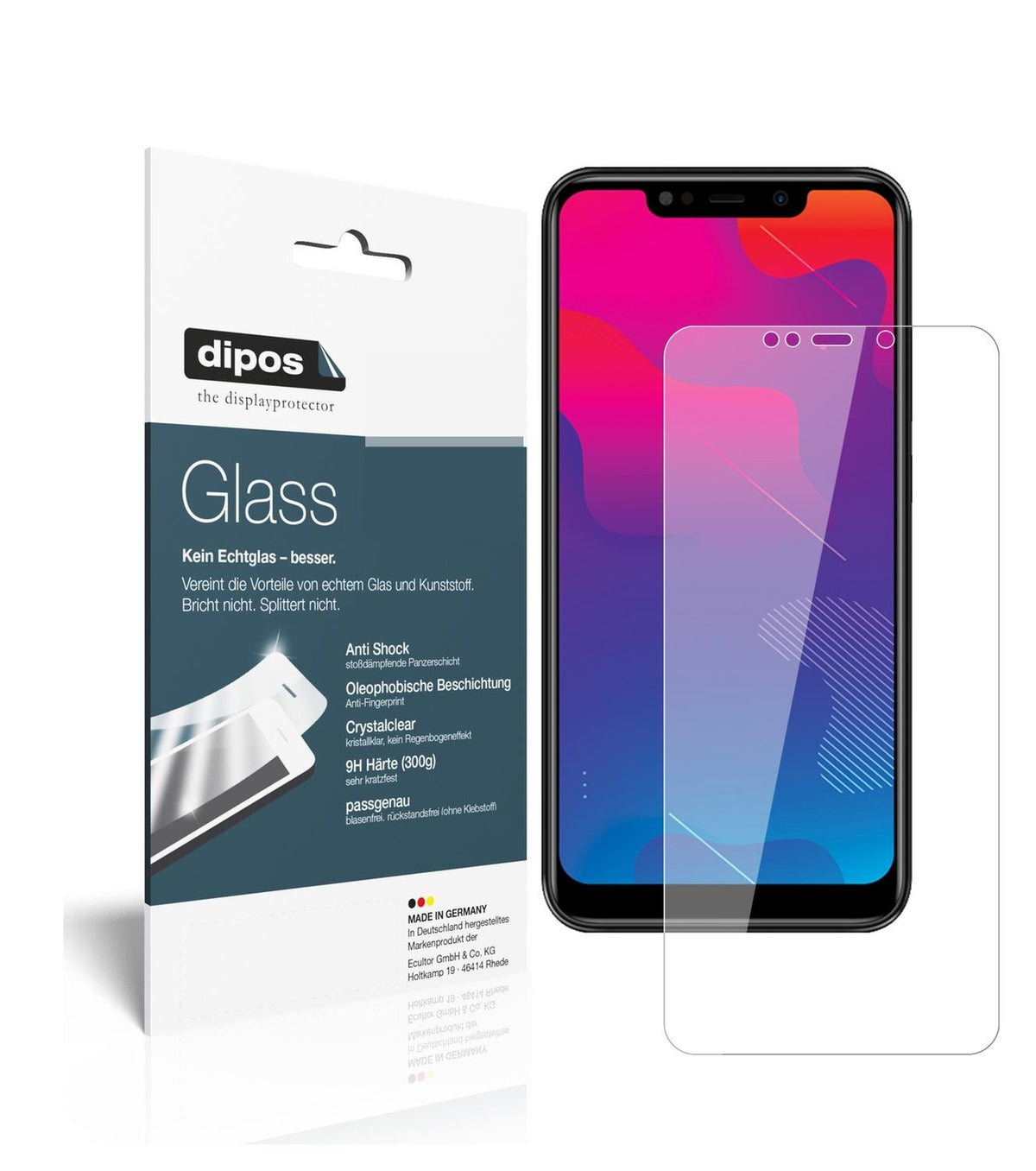 Perfekte Passform und ultimative Qualität: Unser 9H Panzerglas bietet Schutz für Panasonic-Eluga Z1 Pro