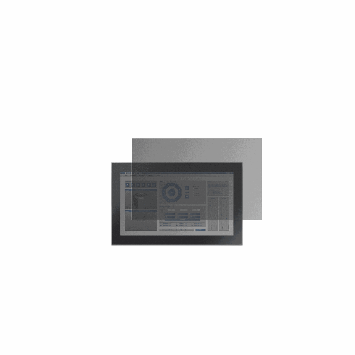 Blickschutzfolie für Panelmaster 2182 21.5 matt Schutzfolie Privacy