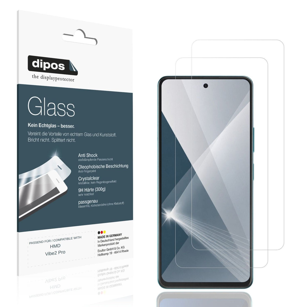 Displayschutz hergestellt in Deutschland, höchste Qualität made in Germany
