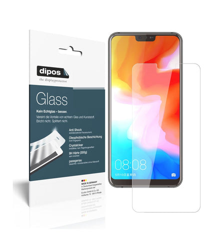 Klare Displayschutzfolie von dipos passend für Ulefone T2, 9H kratzfest und blasenfrei montiert