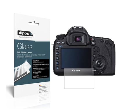Matte Displayschutzfolie von dipos passend für Canon EOS 5D Mark III, 9H kratzfest und blasenfrei montiert