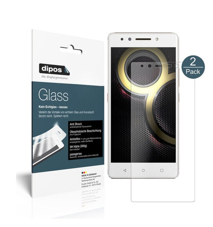 Matte Displayschutzfolie von dipos passend für Lenovo K8 Note, 9H kratzfest und blasenfrei montiert