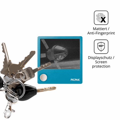 dipos Displayschutz für PicPak E-Ink Display, mattierte Oberfläche, Blickschutzfilter und perfekter Passform