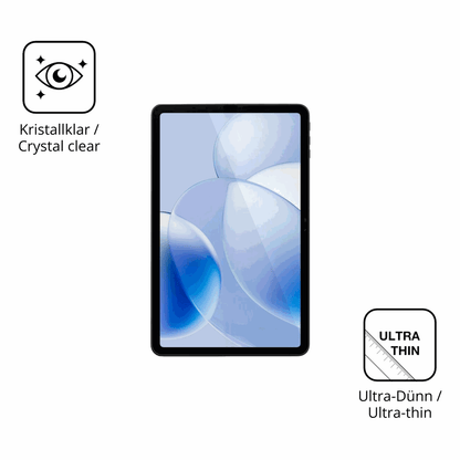 2x Schutzfolie klar für Pockam P12 Display-Schutzfolie