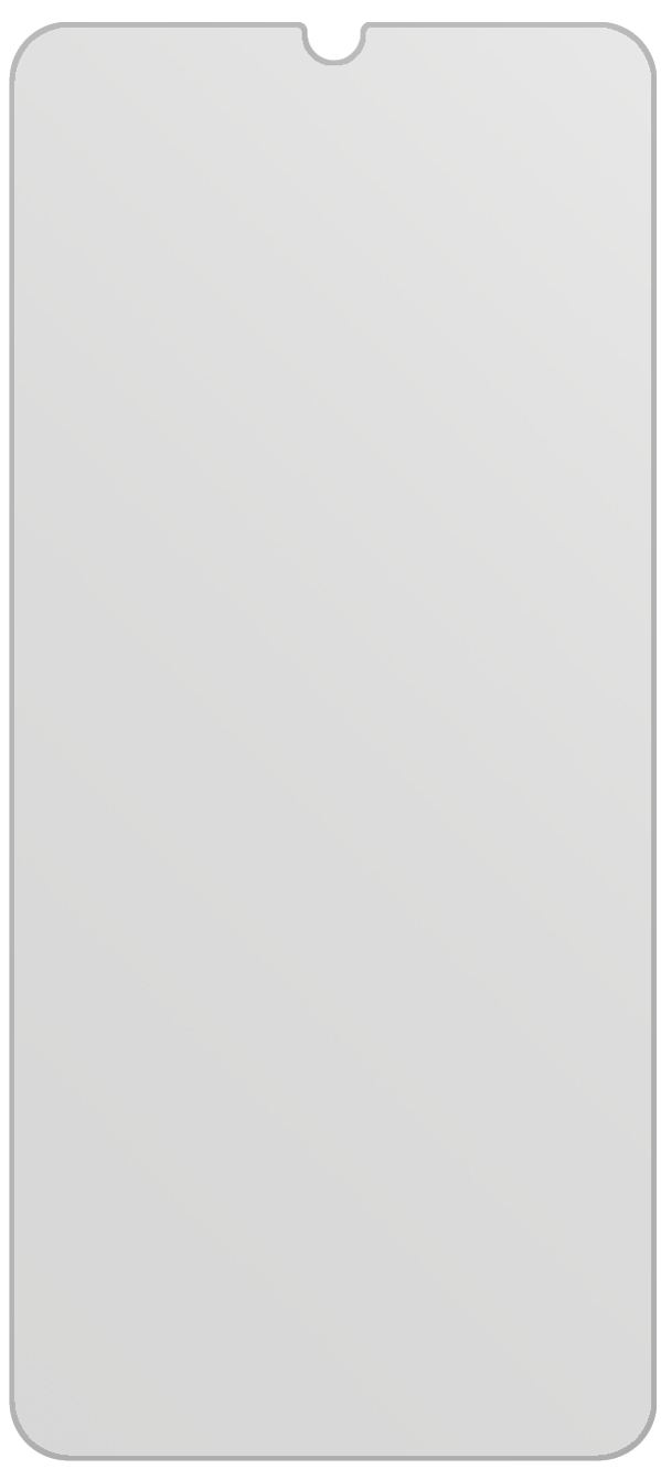 dipos Displayschutz für Poco M3, mattierte Oberfläche, geringe Dicke und perfekte Passform