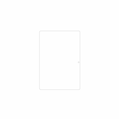 dipos Displayschutz für pritomm10 tab 10 plus, mattierte Oberfläche, geringe Dicke und perfekte Passform