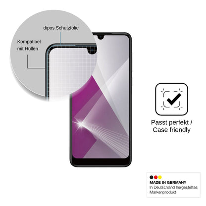 4x Schutzfolie klar für Qilive Smartphone Q3 Display-Schutzfolie