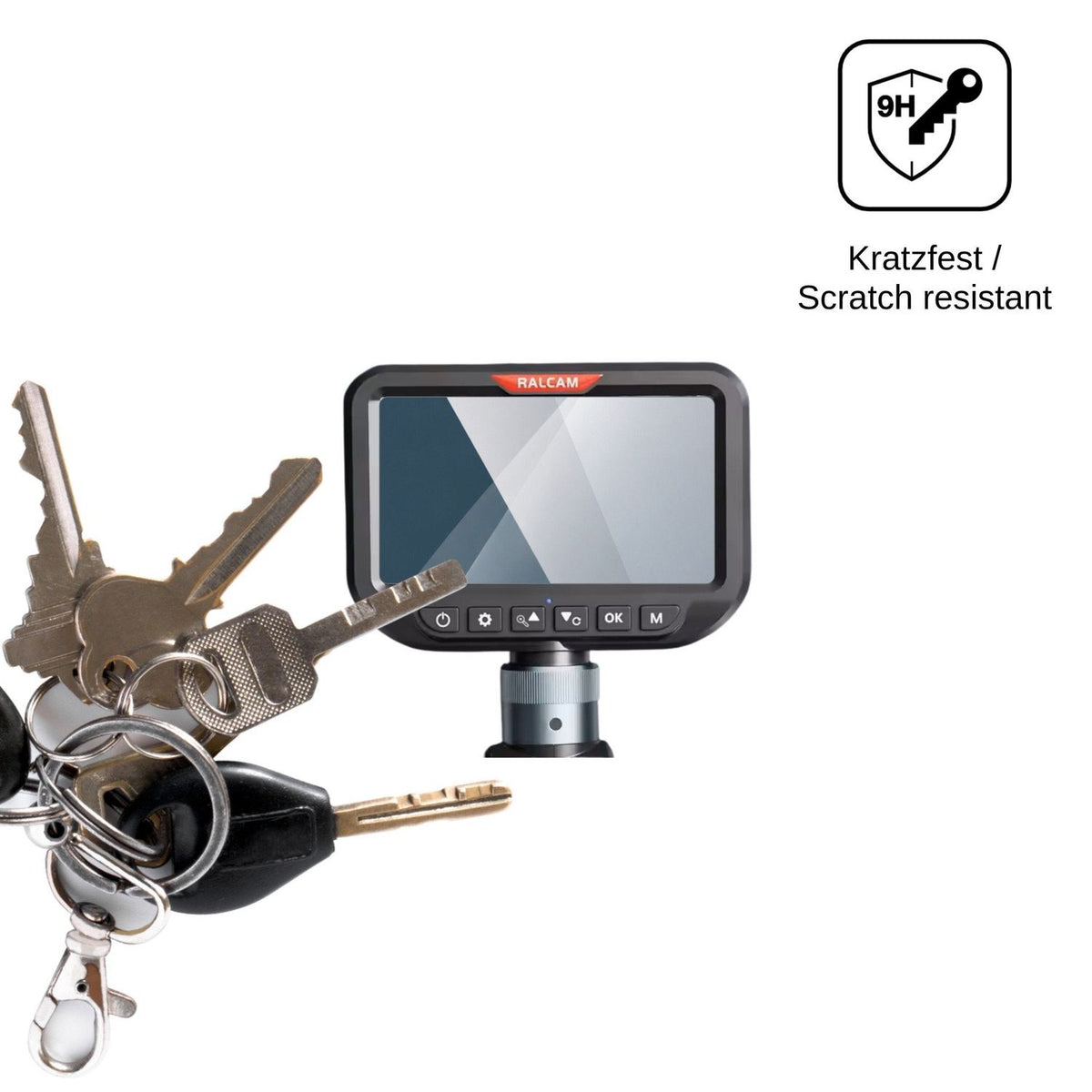 2x 9H Schutzfolie für Ralcam Endoscope Camera 5 Panzerfolie