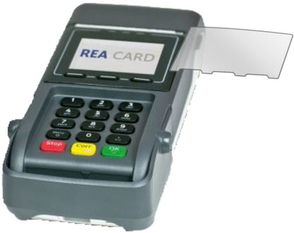 REA CARDT7 flex mit aufgebrachter dipos Displayschutzfolie, glasklare Darstellung ohne Einschränkungen