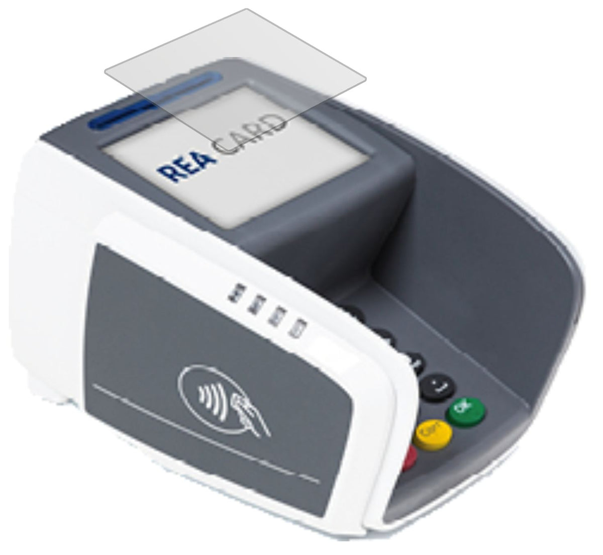 REA CARDT7 pro touch mit aufgebrachter dipos Displayschutzfolie, die lästige Fingerabdrücke minimiert