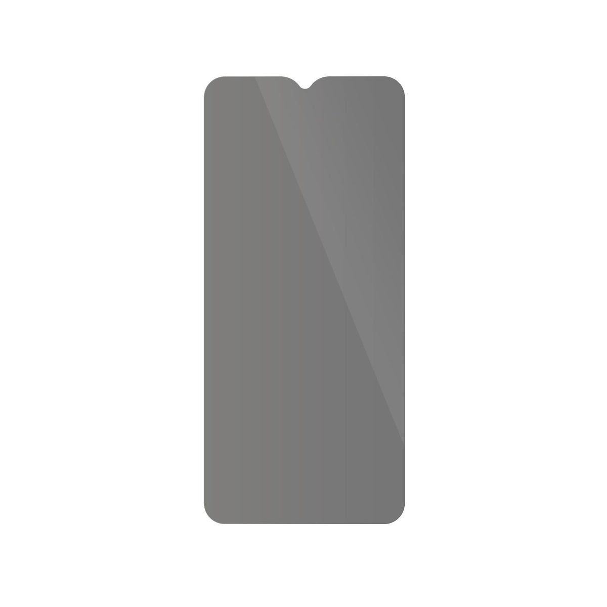dipos Displayschutz für Realme C35, mit Blickschutzfilter und perfekter Passform auch für die Rundungen