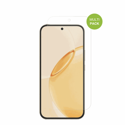 Realme16 Pro 5G mit aufgebrachter dipos Displayschutzfolie, die lästige Fingerabdrücke minimiert