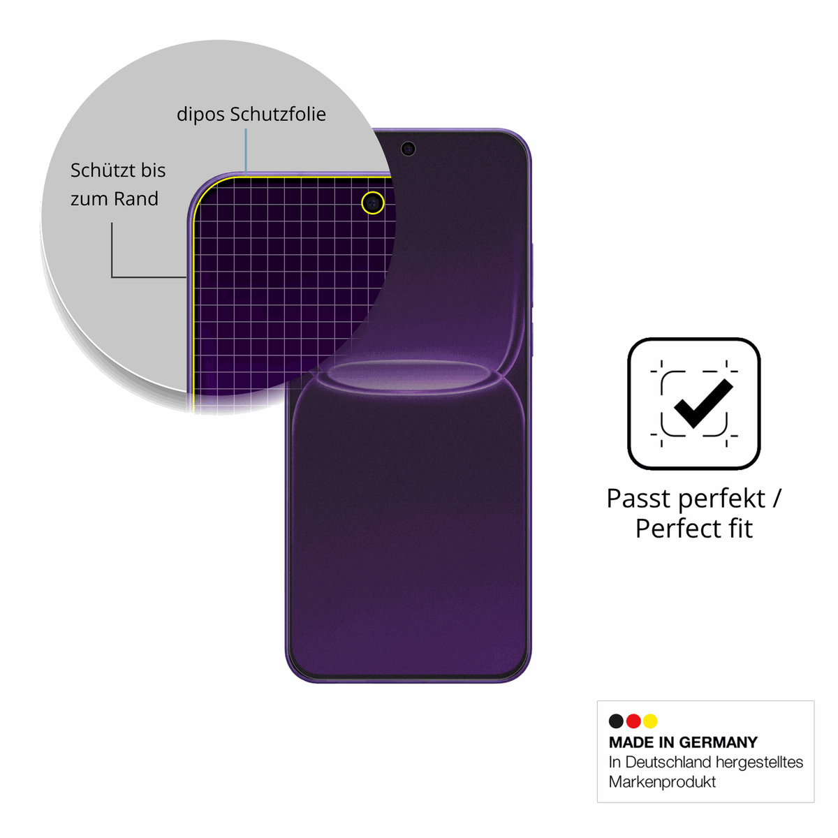 Schutz gegen Kratzer auf dem Realme Neo8 Glas durch Schlüssel oder Ähnliches