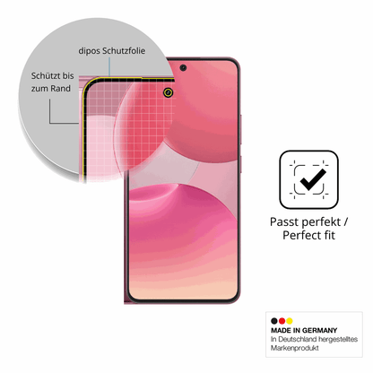 Besonders flexibler Displayschutz mit Anti-Shock-Schicht im Materialmix
