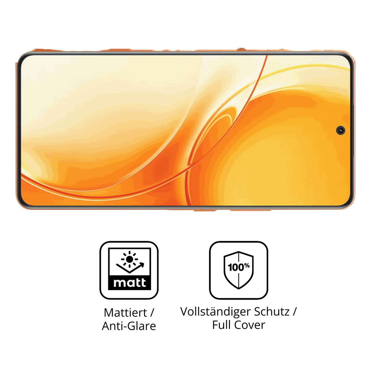 Flexible TPU-Folie passend zugeschnitten für Realme P4 Power, vollständige Abdeckung