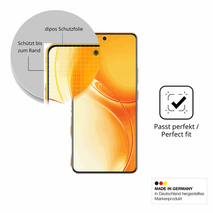 Besonders flexibler Displayschutz mit Anti-Shock-Schicht im Materialmix