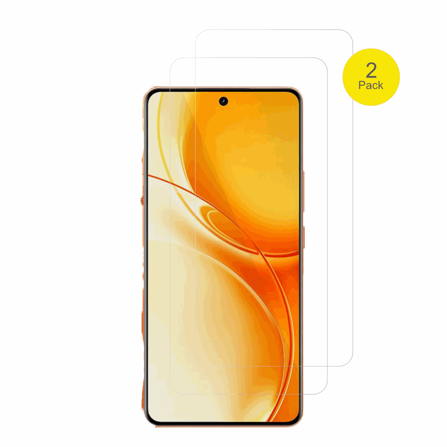 RealmeP4 Power mit aufgebrachter dipos Displayschutzfolie, glasklare Darstellung ohne Einschränkungen