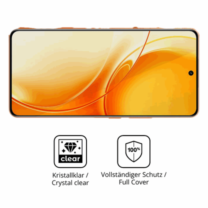 Dünne und klare Folie passend zugeschnitten für Realme P4 Power