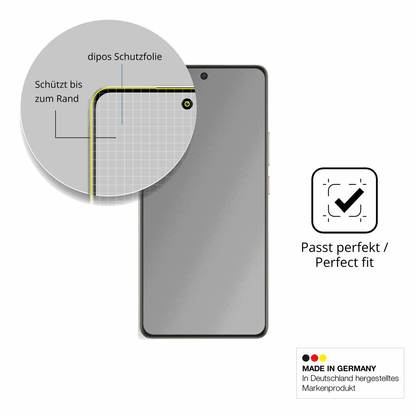 Schutz gegen Kratzer auf dem Realme P4 Pro Glas durch Schlüssel, Stöße gegen die Tischkante oder Stürze