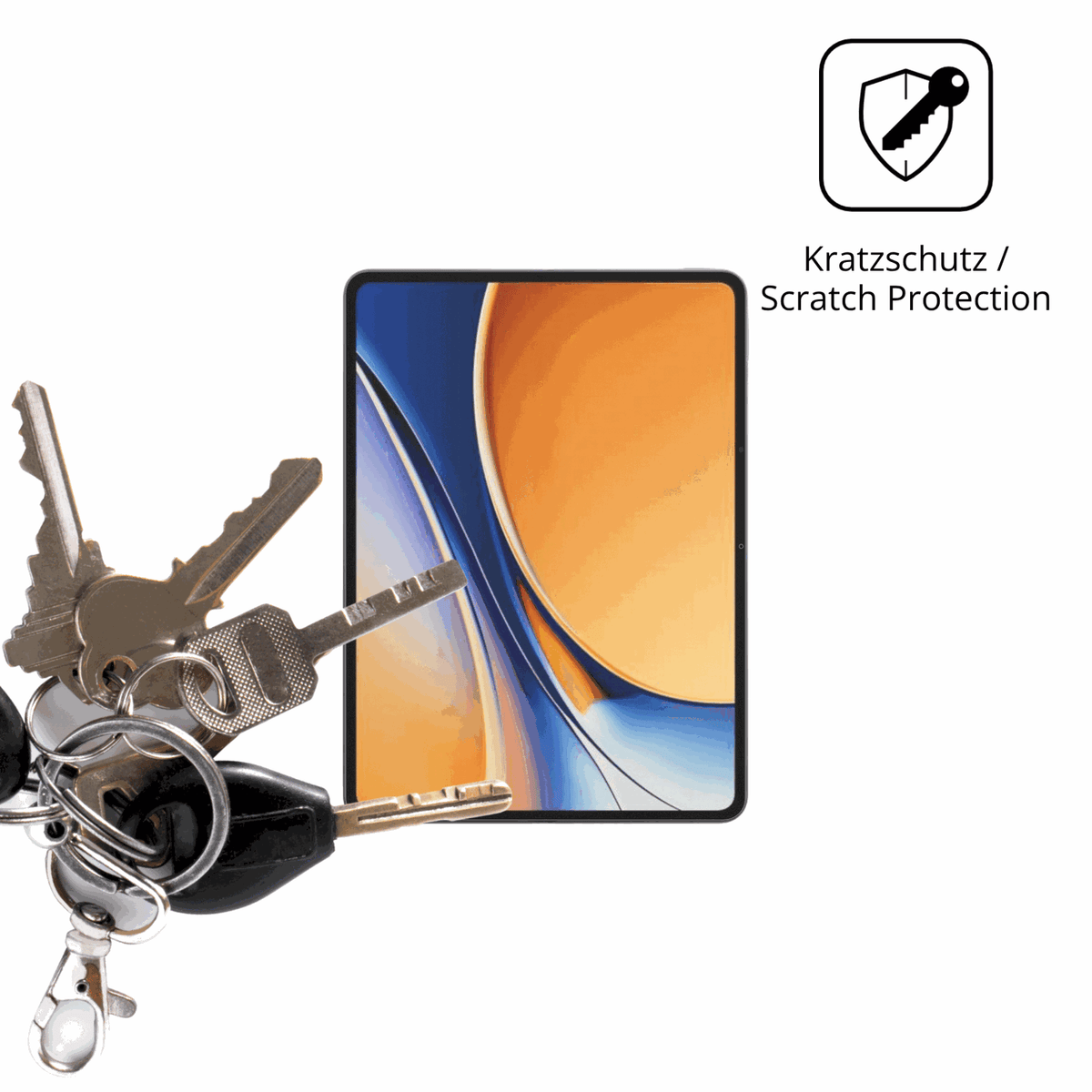 2x Schutzfolie matt für Realme Pad 3 Display-Schutzfolie