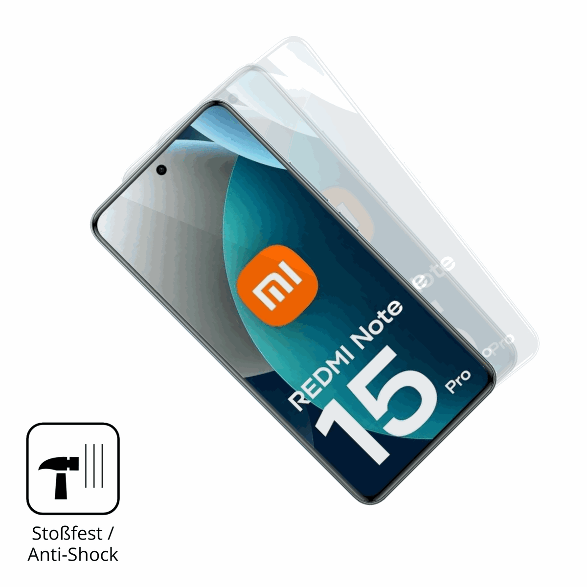 Schutz gegen Kratzer auf dem Redmi Note 15 Pro 4G Glas durch Schlüssel oder Ähnliches