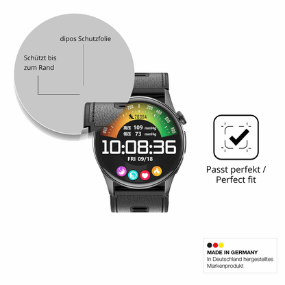Besonders flexibler Displayschutz mit Anti-Shock-Schicht im Materialmix