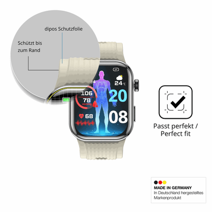 Besonders flexibler Displayschutz mit Anti-Shock-Schicht im Materialmix