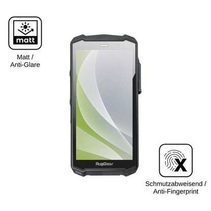 4x Schutzfolie matt für RugGear RG540 Display-Schutzfolie