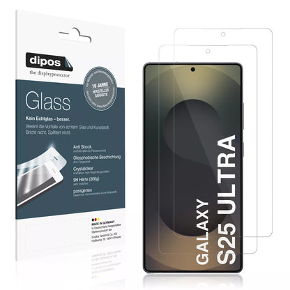 2x 9H Schutzfolie für Samsung Galaxy S25 Ultra Panzerfolie