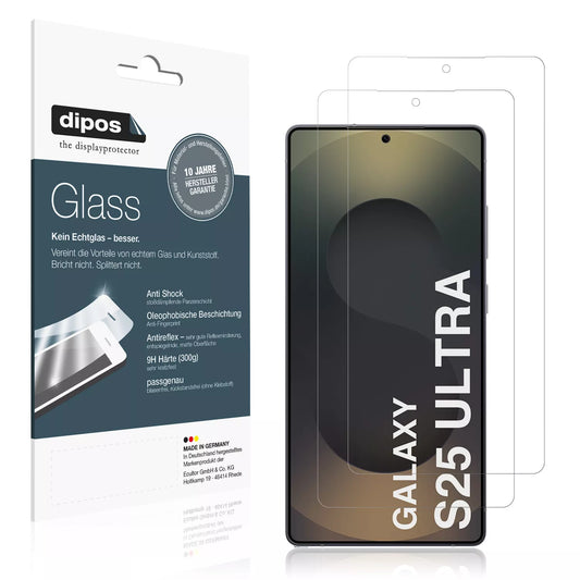 2x 9H Schutzfolie für Samsung Galaxy S25 Ultra Panzerfolie