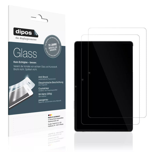 2x 9H Schutzfolie für Samsung Galaxy Tab S9 FE Panzerfolie