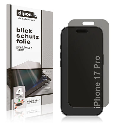 2x 9H Schutzfolie für Apple iPhone 17 Pro Panzerfolie