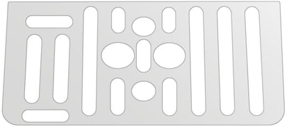 dipos Displayschutz für SAECO Gran Baristo 8968 Tropfblech, mattierte Oberfläche, geringe Dicke und perfekte Passform