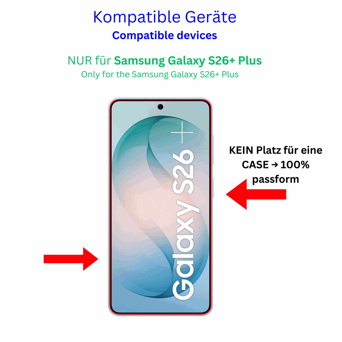 4x Schutzfolie matt für Samsung Galaxy S26 Plus Display-Schutzfolie