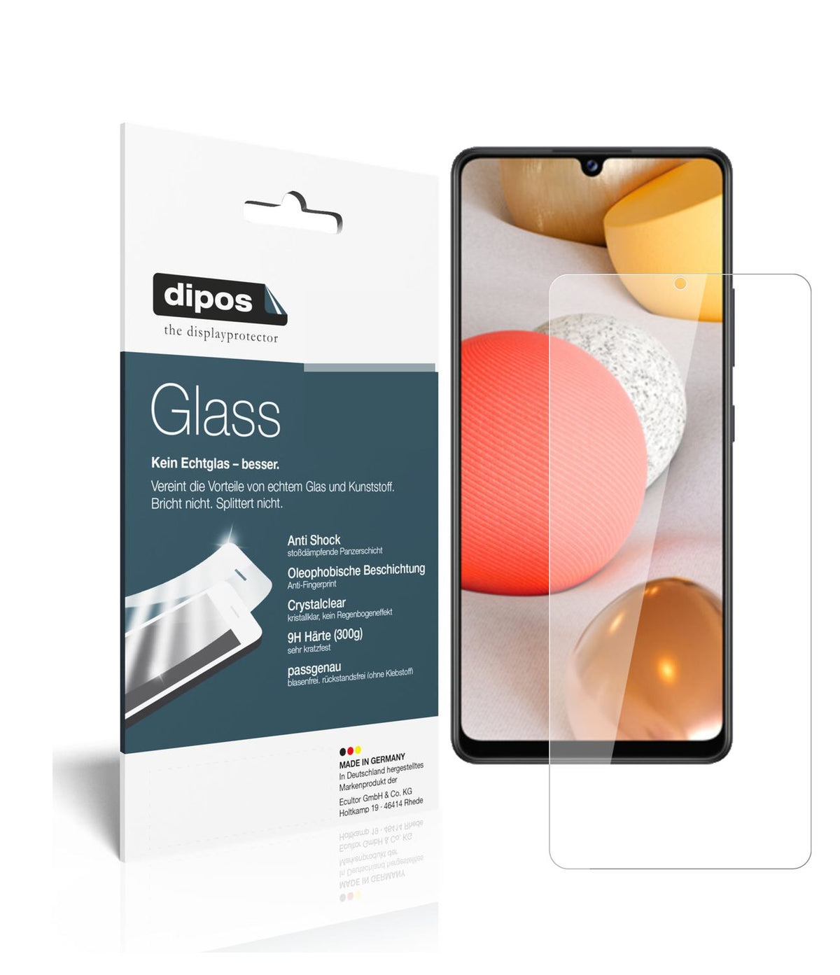 Perfekte Passform und ultimative Qualität: Unser 9H Panzerglas bietet Schutz für Samsung-Galaxy A42