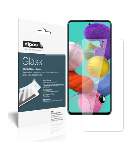 Perfekte Passform und ultimative Qualität: Unser 9H Panzerglas bietet Schutz für Samsung-Galaxy A51