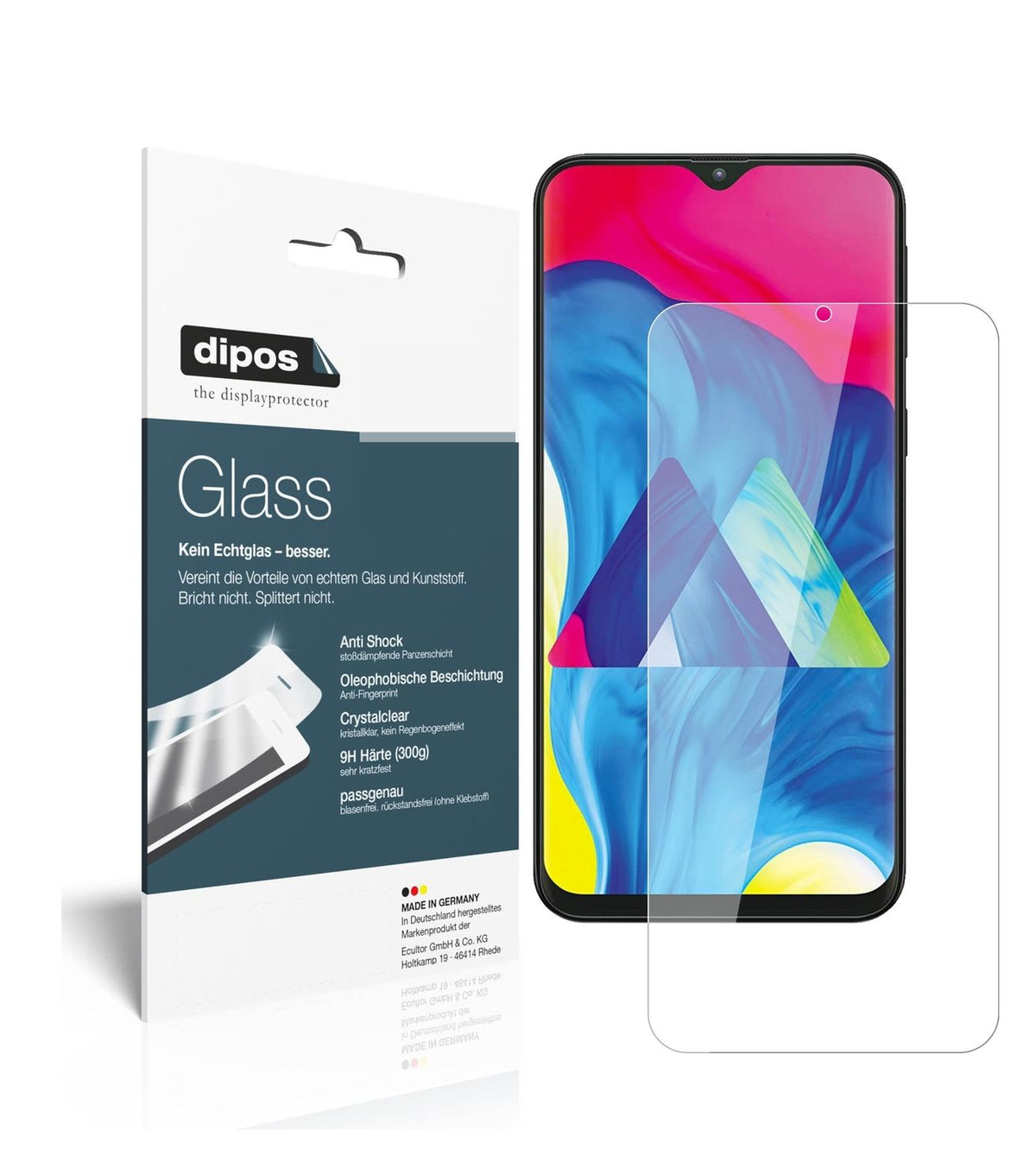 Perfekte Passform und ultimative Qualität: Unser 9H Panzerglas bietet Schutz für Samsung-Galaxy M10