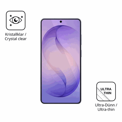 Dünne und klare Folie passend zugeschnitten für Samsung Galaxy S26 Ultra