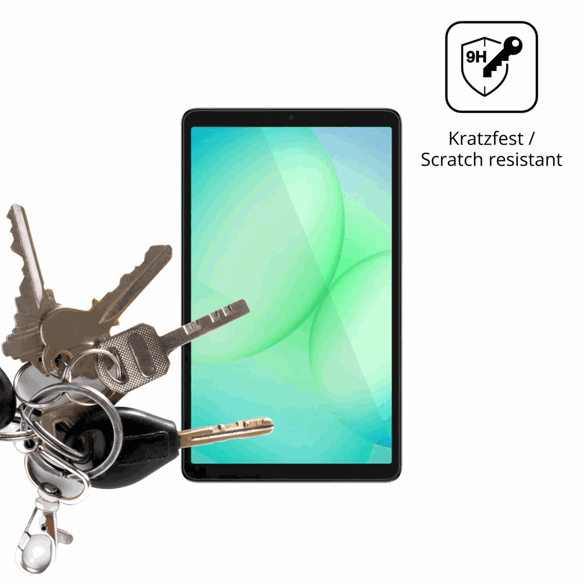 2x 9H Schutzfolie matt für Samsung Galaxy Tab A11 Plus Panzerfolie