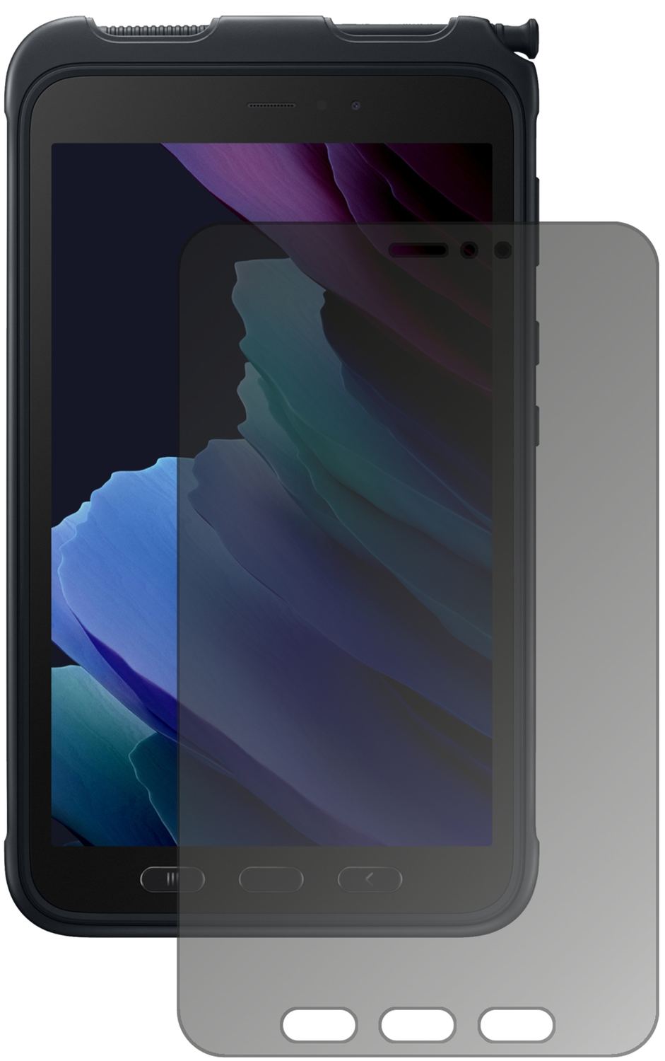 Blickschutzfolie für Samsung Galaxy Tab Active 3 matt Schutzfolie Privacy