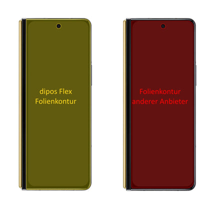 2x 3D Full Cover Schutzfolie für Samsung Galaxy W22