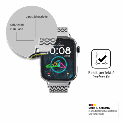 Besonders flexibler Displayschutz mit Anti-Shock-Schicht im Materialmix