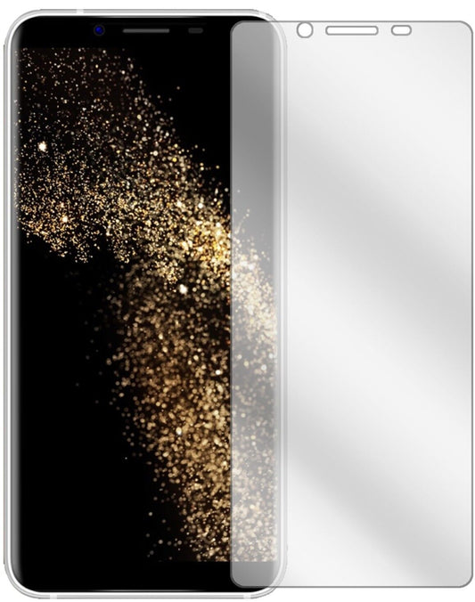 Klare Displayschutzfolie von dipos passend für HOMTOM S8, präziser Zuschnitt und blasenfrei montiert